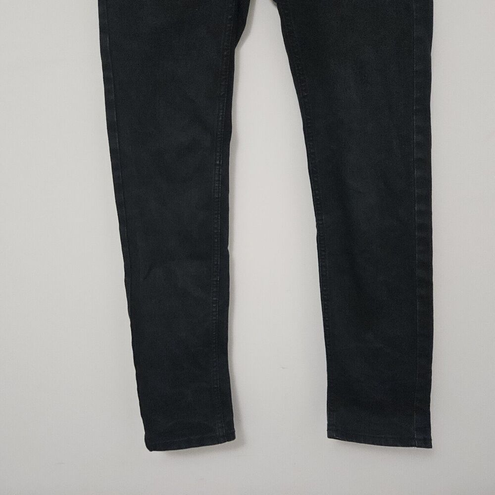 OLD NAVY Women's Black Solid Denim Skinny Stretch Jeans Size 28x30 - Picture 3 of 8